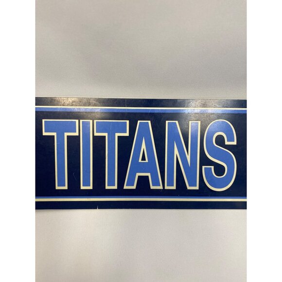 NFL Tennessee Titans Team Street Sign 4" x 24" Turnpike Sign - Picture 5 of 9
